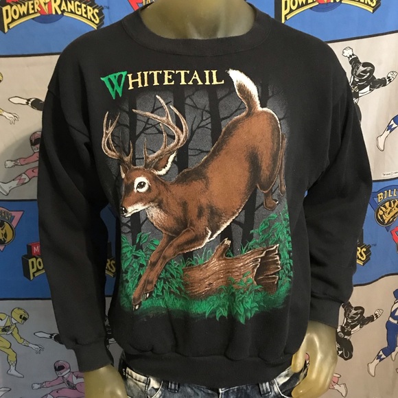 deer sweatshirt mens